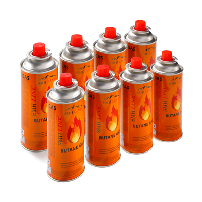 Butaangasbussen 227 g – 8 stuks